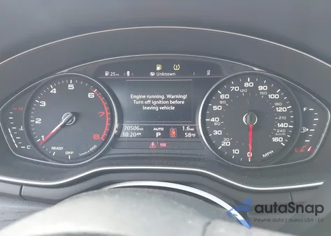 2018 Audi A4 2.0T Tech Ultra Premium/2.0T Ultra Premium from USA, damaged, VIN WAUKMAF48JA106363